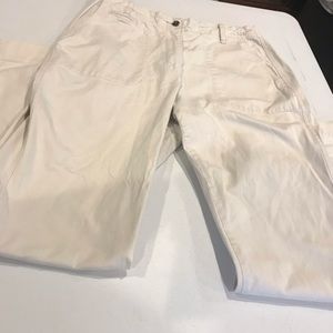 Chico’s khaki casual pants.